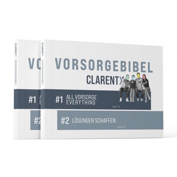Clarenty GmbH · Vorsorgebibel · Das Vorsorgebuch für Finanz- & Vorsorge-Beratung · Babo Abo