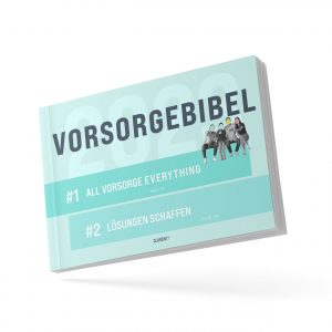 Clarenty GmbH · Vorsorgebibel · Das Vorsorgebuch für Finanz- & Vorsorge-Beratung · Cover